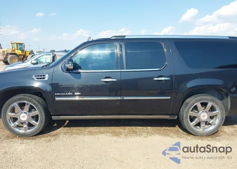2013 Cadillac Escalade Esv Luxury из США, поврежденный, VIN 1GYS4HEF0DR106968